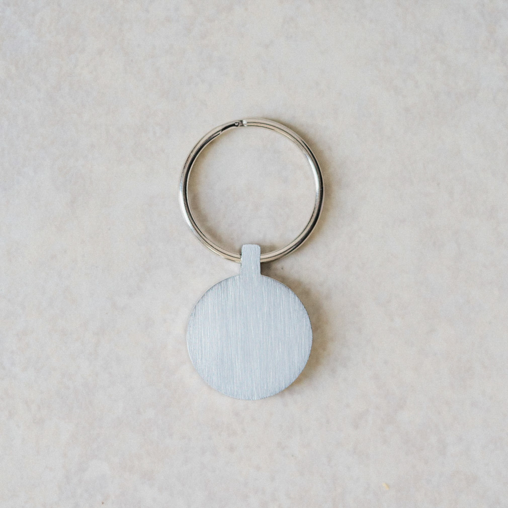Personalized Circle Keychain - Create Yours Today