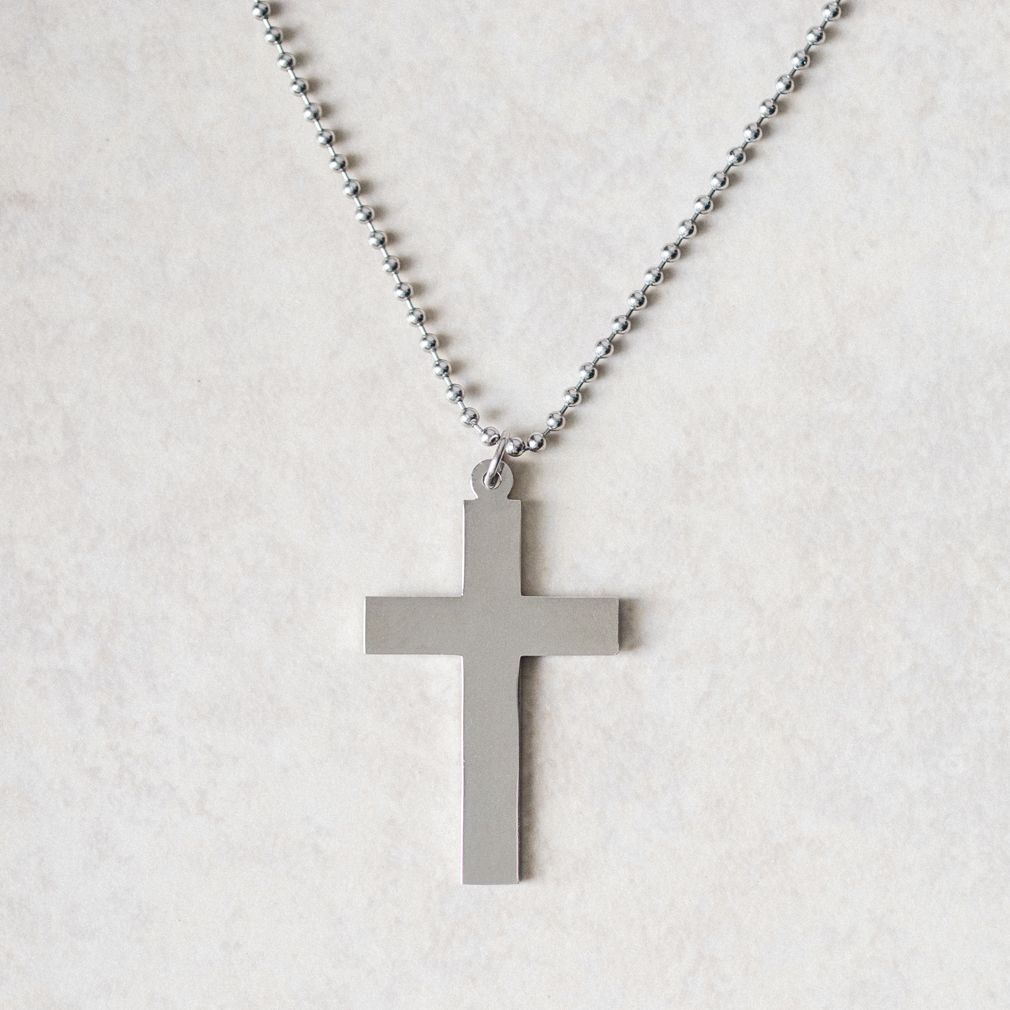 Personalized Cross Necklace - The Sparkle Place