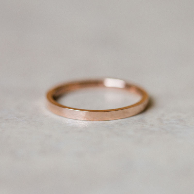 Personalized Stacking Ring | Engrave Your Own Text on Mini Stack Rings